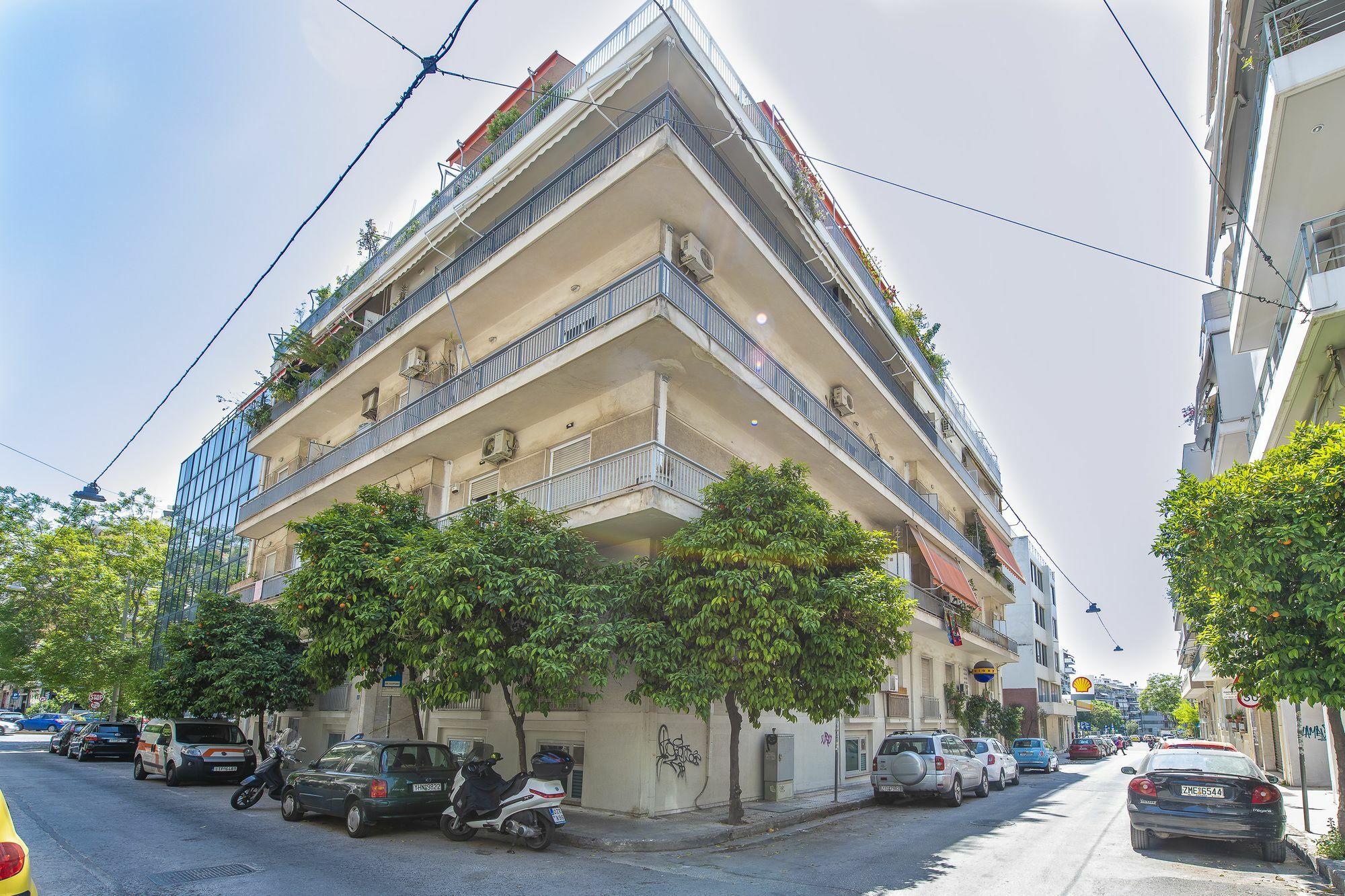 Megaron Blue Apartment เอเธนส์ ภายนอก รูปภาพ